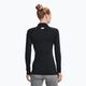 Кофта для тренувань жіноча Under Armour Authentics CG Mockneck black/white 3