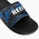 Шльопанці чоловічі REEF One Slide чорно-блакитні CJ0612 7