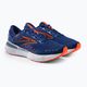 Кросівки для бігу чоловічі Brooks Glycerin GTS 20 blue depths/palace blue/orange 5