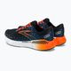 Кросівки для бігу чоловічі Brooks Glycerin GTS 20 black/classic blue/orange 3
