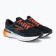 Кросівки для бігу чоловічі Brooks Glycerin GTS 20 black/classic blue/orange 4