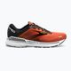 Кросівки для бігу чоловічі Brooks Adrenaline GTS 22 orange/black/white 11