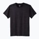 Чоловіча бігова сорочка Brooks Luxe htr глибокого чорного кольору 3