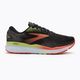 Кросівки для бігу чоловічі Brooks Ghost 16 black/mandarin red/green 2