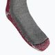 Шкарпетки для трекінгу Smartwool Classic Mountaineer Maximum Cushion Crew сіро-червоні SW0133000031 4