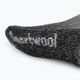 Шкарпетки для трекінгу Smartwool Classic Hike Extra Cushion Crew чорно-сірі SW0131000011 4