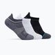 Шкарпетки HOKA No-Show Run Socks 3 пари білий/чорний/сірий