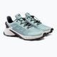 Кросівки для бігу жіночі Salomon Supercross 4 зелені L41737300 5