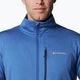 Кофта трекінгова чоловіча Columbia Park View Fleece FZ mountain blue 4