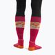 Шкарпетки лижні  жіночі icebreaker Ski+ Light OTC Alps 3D electron pink/earth/snow 4