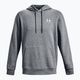 Кофта чоловіча Under Armour Essential Fleece Hoodie pitch gray medium heather/white 5