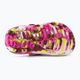 Дитячі шльопанці Crocs Classic Lined Marbled Clog electric pink/multi 6