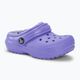 Дитячі шльопанці Crocs Classic Lined цифрові фіолетові