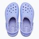 Дитячі шльопанці Crocs Classic Lined цифрові фіолетові 12