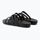 Жіночі босоніжки на ремінцях Crocs Splash чорний 3