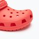 Шльопанці Crocs Classic неоновий кавун 8