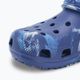 Шльопанці Crocs Classic Marbled Clog сині на болтах/мульти-шльопанці 8