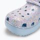 Жіночі шльопанці Crocs Classic Platform Glitter синій кальцит/мульти шльопанці 8