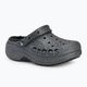 Шльопанці жіночі Crocs Baya Platform Lined Glitter Clog black giltter