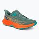 Кросівки для бігу чоловічі HOKA Speedgoat 5 зелено-помаранчеві 1123157-TMOR
