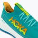 Кросівки для бігу жіночі HOKA Carbon X 3 блакитно-жовті 1123193-CEPR 10
