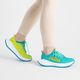 Кросівки для бігу жіночі HOKA Carbon X 3 блакитно-жовті 1123193-CEPR 2