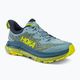 Кросівки для бігу чоловічі HOKA Mafate Speed 4 блакитно-жовті 1129930-SBDCT