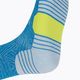 Шкарпетки для бігу HOKA Crew Run Sock 3 пари diva blue/cold water/evening primrose 7