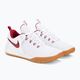 Волейбольні кросівки Nike Air Zoom Hyperace 2 LE білі/командні малинові білі 4