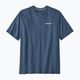 Чоловіча трекінгова футболка Patagonia P-6 Logo Responsibili-Tee утилітарного синього кольору 3