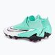 Футбольні бутси кросівки чоловічі Nike Phantom GX Pro DF FG hyper turquoise/black/ white/fuchsia dream 3