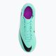 Футбольні бутси кросівки дитячі Nike Jr Mercurial Vapor 15 Club TF hyper turquoise/black/ white/fuchsia dream 6