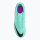 Футбольні бутси кросівки дитячі Nike JR Mercurial Zoom Vapor 15 FG/MG hyper turquoise/black/ white/fuchsia dream 6