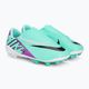 Футбольні бутси кросівки дитячі Nike JR Mercurial Vapor 15 Club MG hyper turquoise/black/ white/fuchsia dream 4