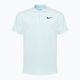 Чоловіча футболка-поло Nike Court Dri-Fit Solid glacier синя/чорна
