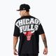 Футболка чоловіча New Era NBA Large гraphic BP OS Tee Chicago Bulls black 3