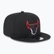 Бейсболка New Era Split Logo 9Fifty Chicago Bulls black