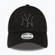 Жіноча бейсболка New Era Metallic Logo 9Forty New York Yankees чорна 2