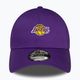 Чоловіча бейсболка New Era Home Field 9Forty Trucker Los Angeles Lakers фіолетова 2