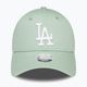 Жіноча бейсболка New Era League Essential 9Forty Los Angeles Dodgers зеленого кольору 2