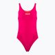 Купальник суцільний жіночий Arena Team Swim Tech Solid freak rose/soft green