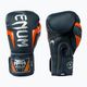 Боксерські рукавички Venum Elite темно-сині/сріблясті/помаранчеві 3