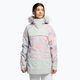 Куртка сноубордична жіноча ROXY Chloe Kim Overhead gray violet marble