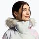 Куртка сноубордична жіноча ROXY Chloe Kim Overhead gray violet marble 5
