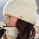 Шапка сноубордична жіноча ROXY Nevea Beanie egret 12