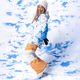 Жіночі сноубордичні штани ROXY Chloe Kim Woodrose помаранчеві 11