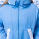 Жіноча сноубордична куртка ROXY Chloe Kim лазурно-блакитна 7