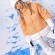 Жіноча сноубордична куртка ROXY Chloe Kim Puffy mock orange 6