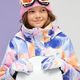 Дитячі сноубордичні рукавички ROXY Jetty Girl яскраво-білі анютині глазки rg 4
