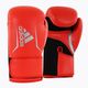 Рукавиці боксерські жіночі adidas Speed 100 червоно-чорні ADISBGW100-40985 6
